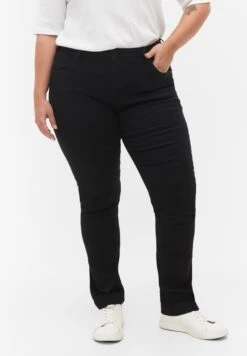 Zizzi With Normal Waist - Slim Fit Jeans - Black