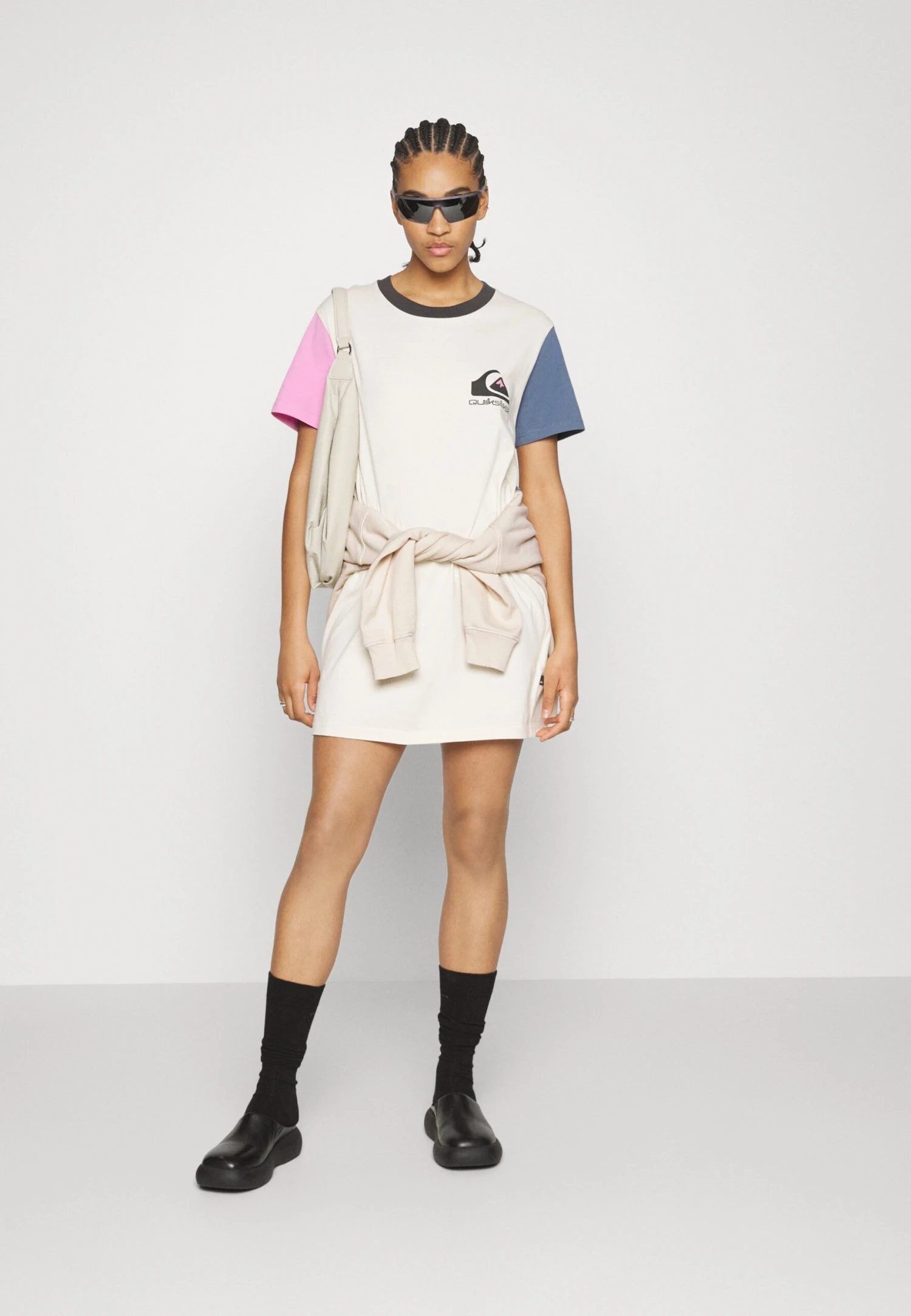 Quiksilver Tee Dress - Jerseyjurk - White 4 Quiksilver Tee Dress - Jerseyjurk - White - Afbeelding 2