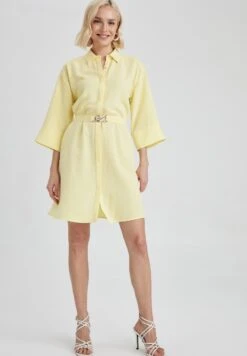 DeFacto Blousejurk - Yellow -Mode Dames Winkel 9ebae3bc22d04bef982f391c38cf5697