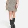 Taifun Mit Fransenkante - A-Lijn Rok - Roasted Hazel Gemustert -Mode Dames Winkel 9f275ba1380f4414808dc794fcbe8110