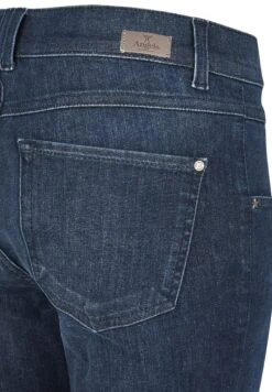 Angels Button Mit Doppelknopf-Verschluss - Slim Fit Jeans - Dunkelblau -Mode Dames Winkel a12c59309cd64a45bc7a774858556879