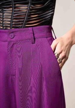 Cady Pleated- Broek - Purple 7 Cady Pleated- Broek - Purple -Mode Dames Winkel a2670f431c8243b58a74db32598f8016