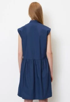 Marc O'Polo DENIM Ärmeloses Volant- Aus Bio - Blousejurk - Admiral -Mode Dames Winkel a2dbafa90197408da94236fff8f82397