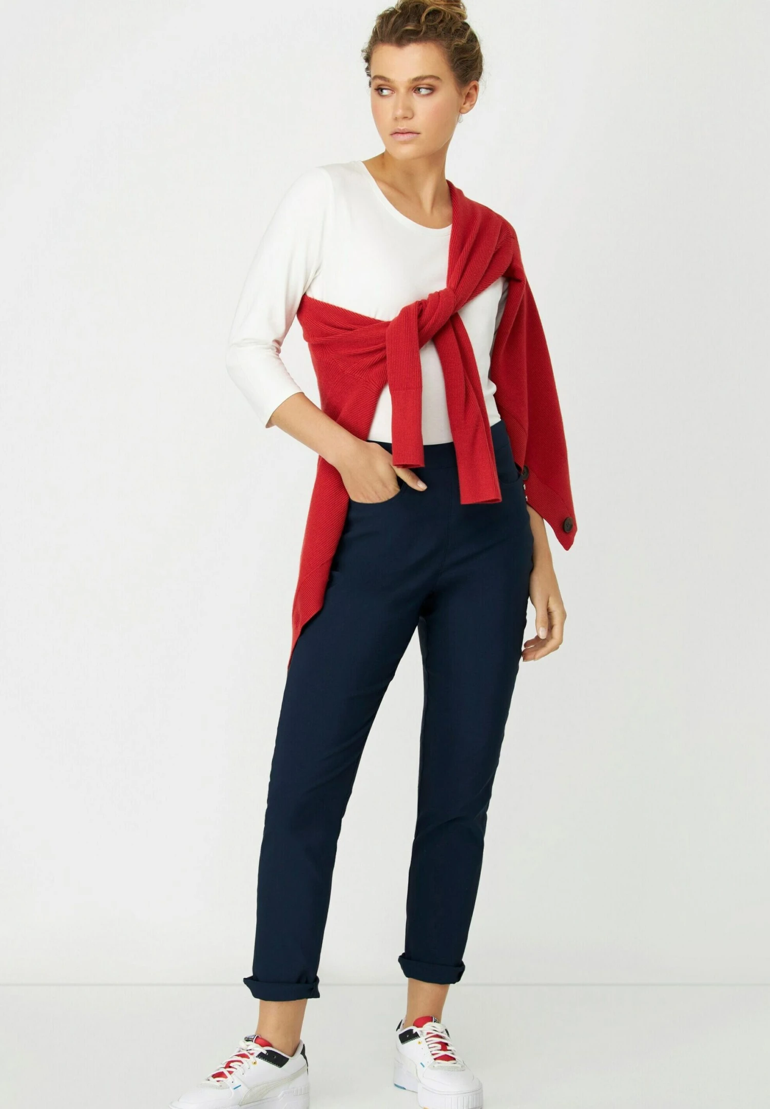 Broek - Navy Blau 4 Broek - Navy Blau - Afbeelding 2