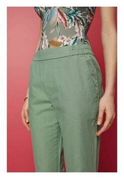 ESPRIT Broek - Pale Khaki -Mode Dames Winkel a336687115bf45a38abb39264f06453d