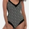Rosa Faia Summer Dot - Badpak - Schwarz-Weiß 1 Rosa Faia Summer Dot - Badpak - Schwarz-Weiß -Mode Dames Winkel a42f0da28a074292af90731417e0e9e3