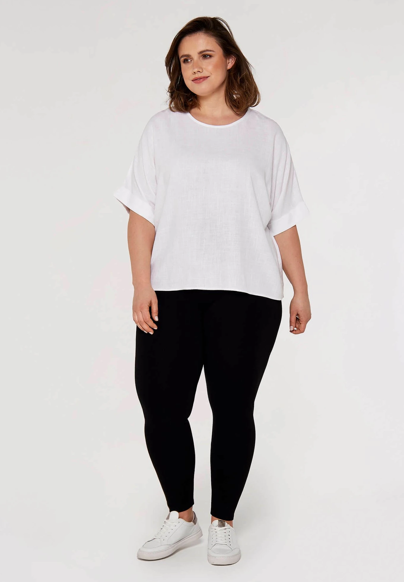 Apricot Curve High Waist Ponte- Jeans Skinny Fit - Black 4 Apricot Curve High Waist Ponte- Jeans Skinny Fit - Black - Afbeelding 2