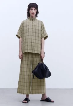 ADOLFO DOMINGUEZ Windowpane- Broek - Green Check