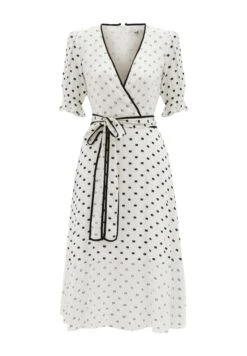 Bright - Jurk - Dotted Black -Mode Dames Winkel ab082305d64742c8929f5e804e0e070e