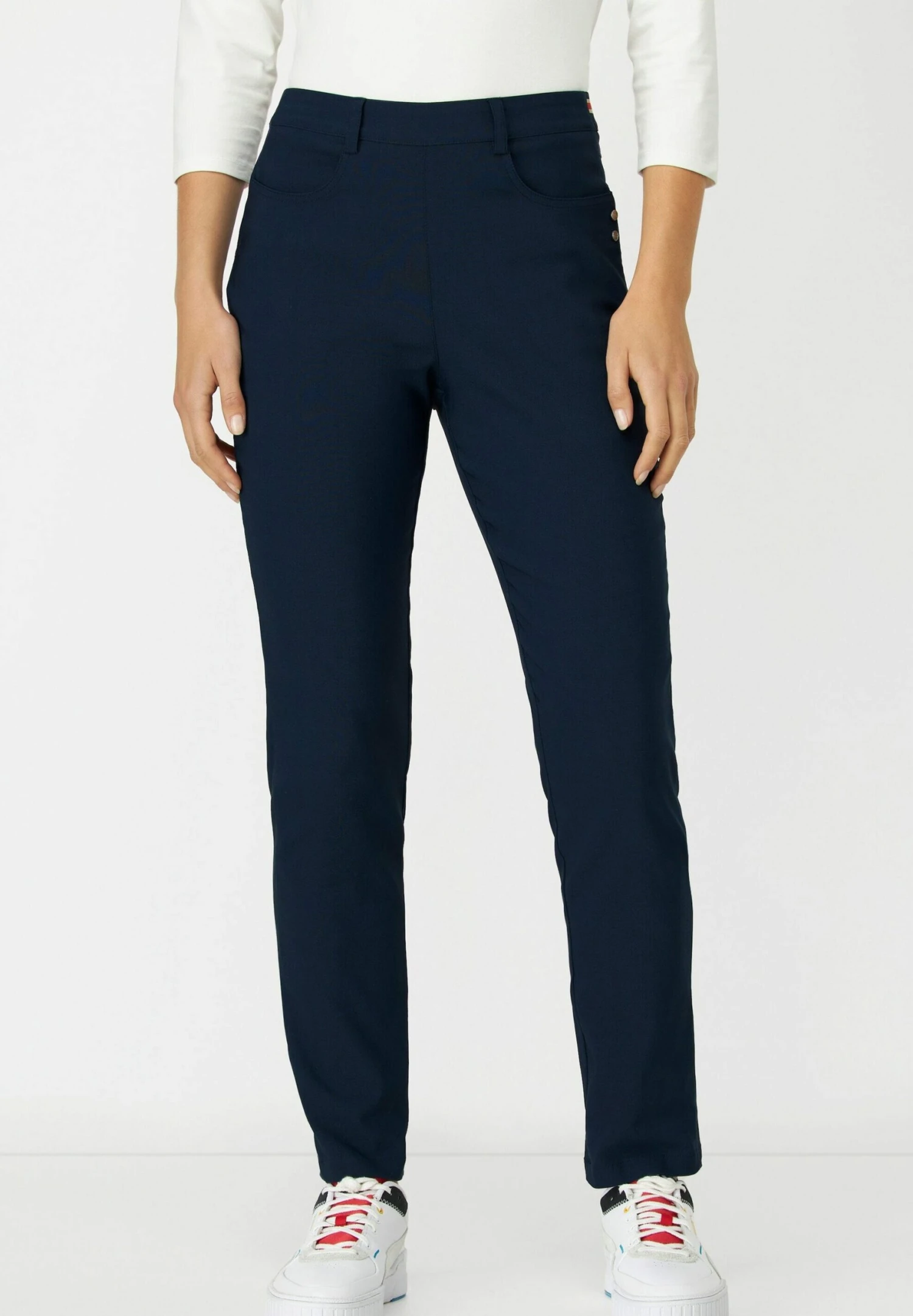 Broek - Navy Blau 3 Broek - Navy Blau