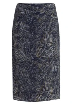 Zero Midi Met Beenopening - Kokerrok - Dark Bluelight Blue -Mode Dames Winkel b0993a6062dc40998c9520569f2e8bf7