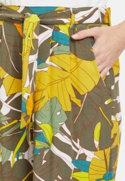 Betty Barclay Schlupf Mit Bindegürtel - Broek - Khaki Yellow -Mode Dames Winkel b3adf84277684f9aa1deda6d29630d31