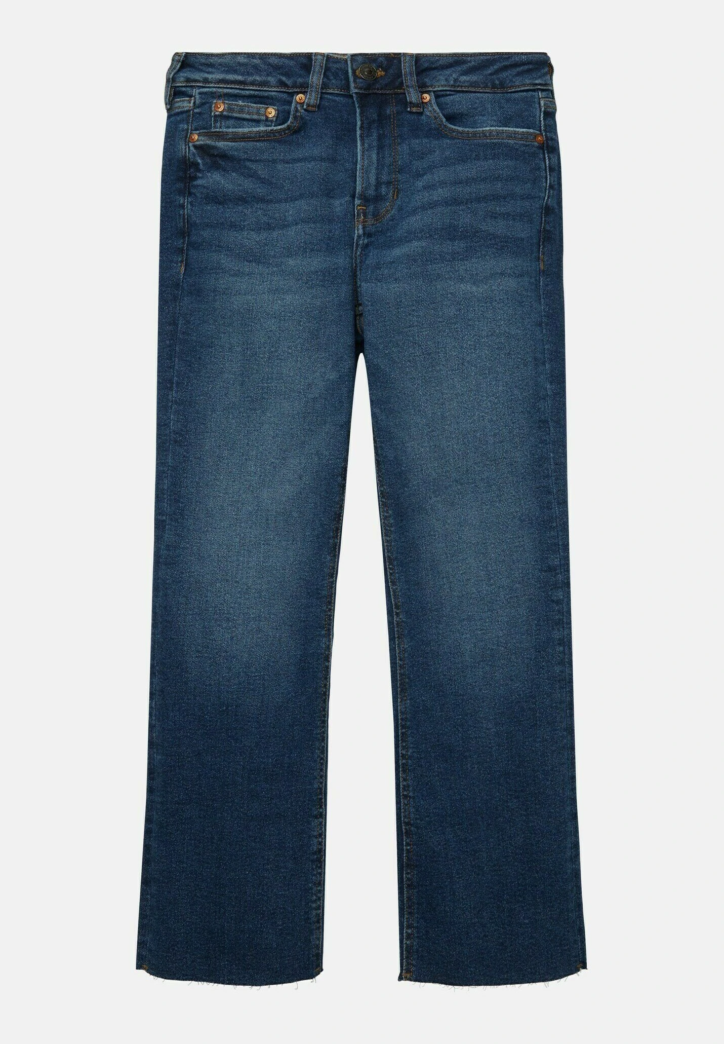 TOM TAILOR Denim Straight Leg Jeans - Used Dark Stone Blue Denim 11 TOM TAILOR Denim Straight Leg Jeans - Used Dark Stone Blue Denim - Afbeelding 9