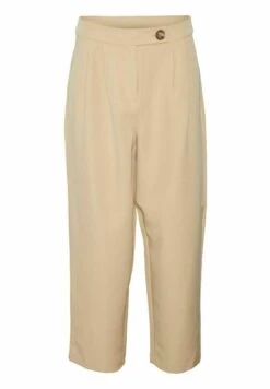 Vero Moda High Waist - Broek - Beige -Mode Dames Winkel b883f910229747b7a4dfac0a8b28b293