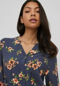 Vila Taillengürtel- Blousejurk - Navy Blazer -Mode Dames Winkel ba8fcd8da7a84880a2da6eb9d64faa3b