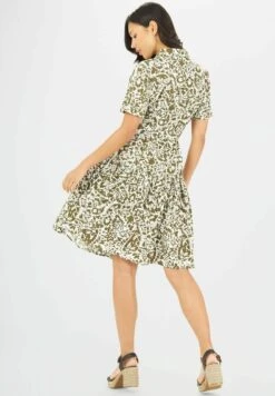 With Ruffle - Blousejurk - Verde Militare 9 With Ruffle - Blousejurk - Verde Militare -Mode Dames Winkel bb9a5fee6a294fc0894a889ca1b65f49