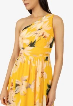 APART Maxi-Jurk - Gelb/Multicolor -Mode Dames Winkel bba2bfba9b4342d6b94b733b247e02f3