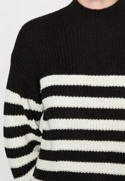 Nmclaire Highneck Dress - Gebreide Jurk - Black/White/Citronelle 11 Nmclaire Highneck Dress - Gebreide Jurk - Black/White/Citronelle -Mode Dames Winkel bc0336919a2043e69bdeb222e8a34f44