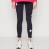 Adidas Sportswear 3 Stripes High Rise Chenille Flower Patches - Legging - Legend Ink -Mode Dames Winkel bebe5e70da074a92b92da0d3be31e040