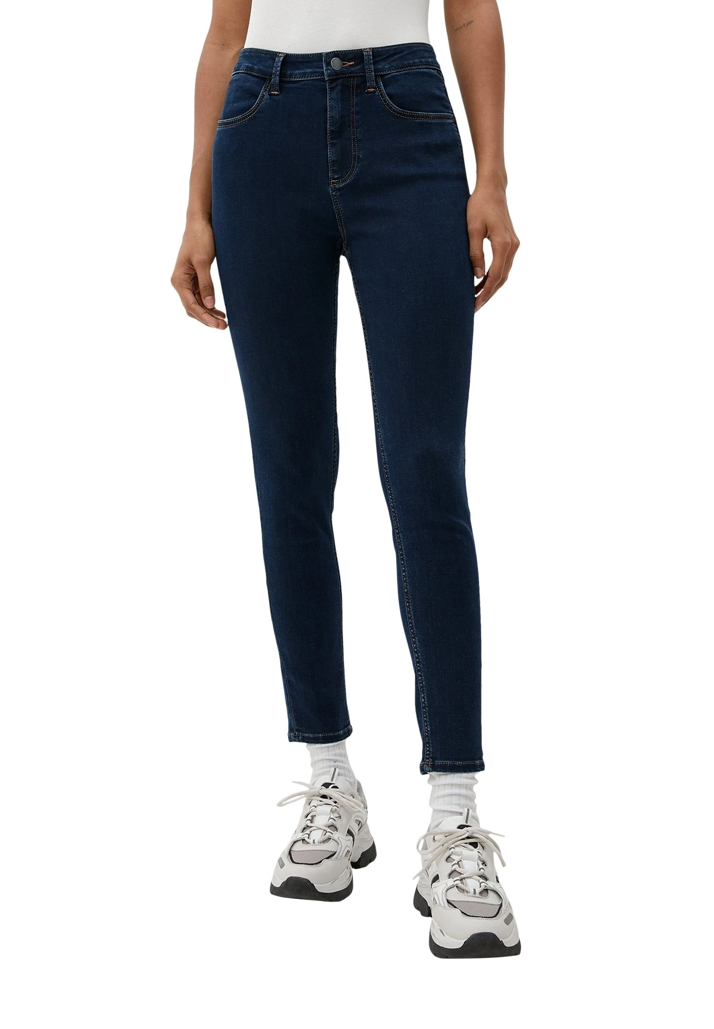 QS By S.Oliver Mit Waschung - Slim Fit Jeans - Tiefblau 6 QS By S.Oliver Mit Waschung - Slim Fit Jeans - Tiefblau - Afbeelding 4