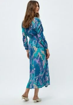 Minus Tamira- Blousejurk - Ocean Green Print -Mode Dames Winkel c142602de5ac413ab730d6669e13f8e4