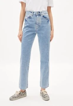 Armedangels Aaikala - Straight Leg Jeans - Light Fresh Blue -Mode Dames Winkel c20775cc86f4449096b59d2f0d5bd61f