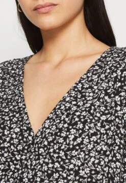 Monki Blousejurk - Black -Mode Dames Winkel c3dcc8b6c8244b9789eedf00fdacab57