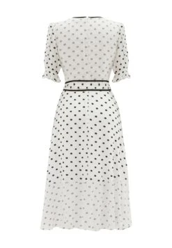 Bright - Jurk - Dotted Black -Mode Dames Winkel c621f8e812344fd9a8f37f65d0b68931