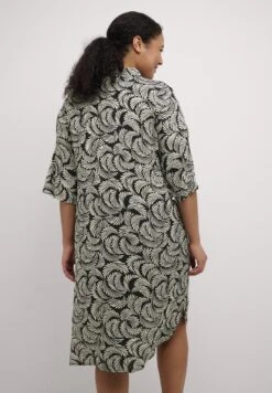 Kcmirta - Blousejurk - Black Deep Antique White Print -Mode Dames Winkel c6b4d43a935246d79bfdf4e6765d85f0