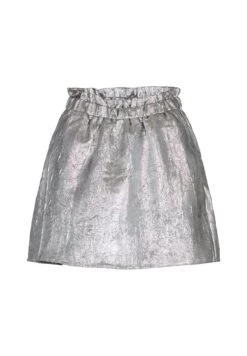 Vina Metallic - Minirok - Silver