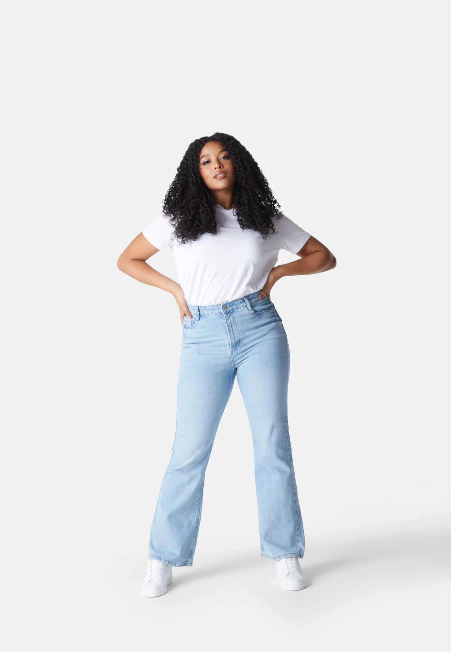 Hayley - Flared Jeans - Bleach 6 Hayley - Flared Jeans - Bleach - Afbeelding 4