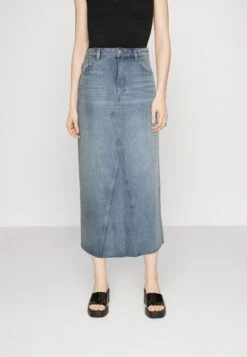 Monki Jeansrok - Blue Denim
