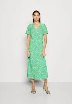 Object Objema EliseLong Wrap- Maxi-Jurk - Fern Green