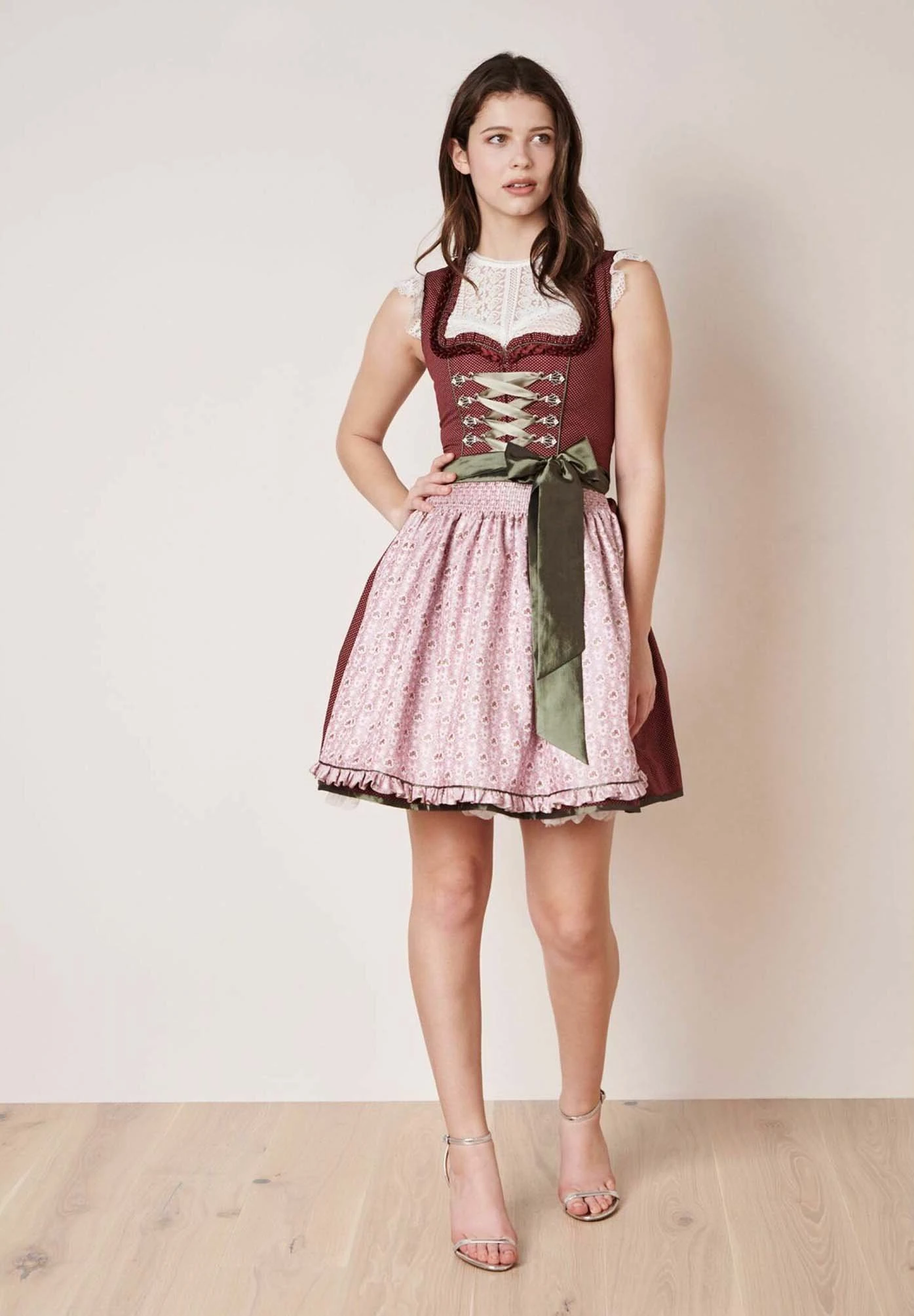 Dirndl - Bordeaux 7 Dirndl - Bordeaux - Afbeelding 5