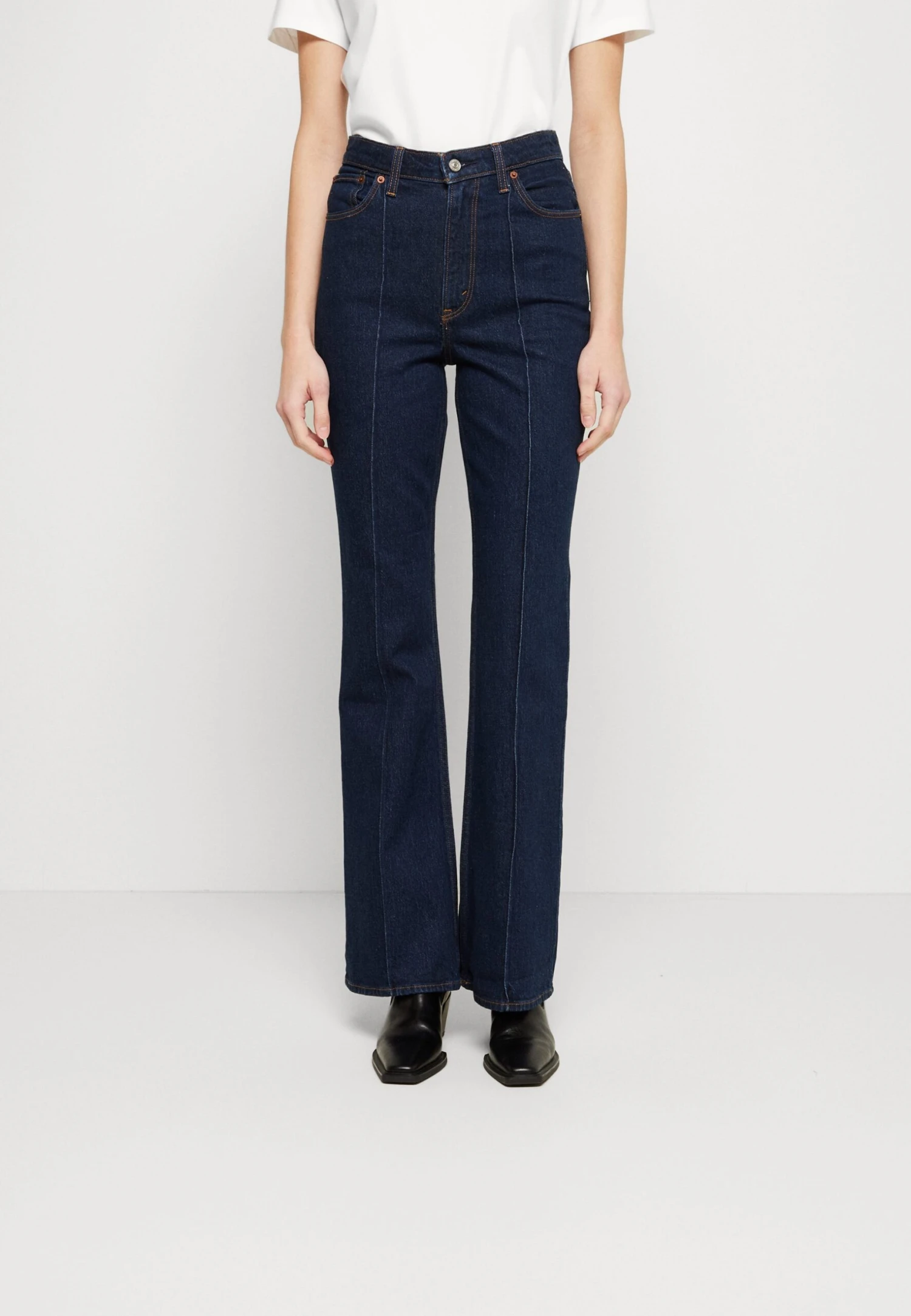 Abercrombie & Fitch Bootcut Jeans - Dark-Blue Denim 3 Abercrombie & Fitch Bootcut Jeans - Dark-Blue Denim