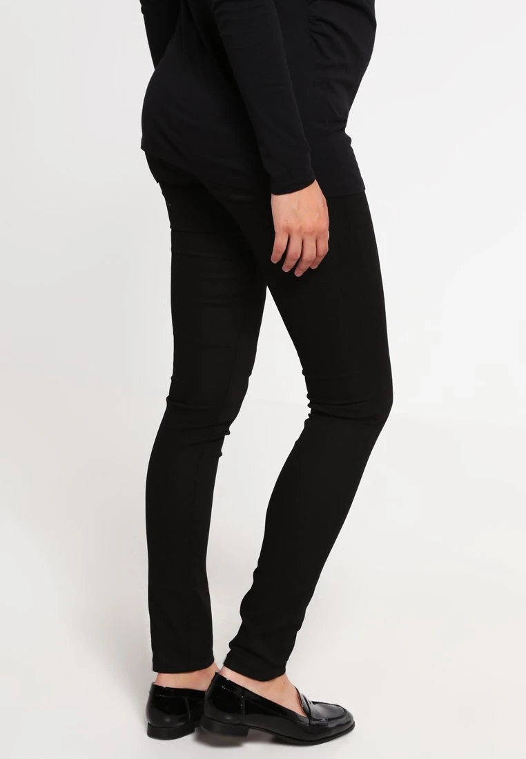 Mamalicious Mljuliane - Slim Fit Jeans - Black 5 Mamalicious Mljuliane - Slim Fit Jeans - Black - Afbeelding 3