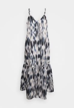 DKNY V Nek Dress - Jurk - Denim Multi -Mode Dames Winkel cf52ca9dab3b4c5bba430788cef1fb29