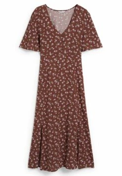 Jurk - Dark Brown -Mode Dames Winkel d010afa3320a47b6a05fb6ee7cc8ae59