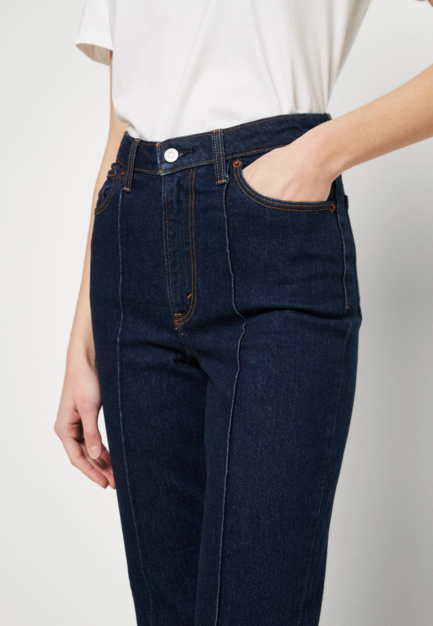 Abercrombie & Fitch Bootcut Jeans - Dark-Blue Denim 8 Abercrombie & Fitch Bootcut Jeans - Dark-Blue Denim - Afbeelding 6