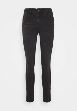 Noisy May Nmkimmy Ankle Zip - Jeans Skinny Fit - Dark Grey Denim -Mode Dames Winkel dde677715a504a1fb4d9f363f640a3bd