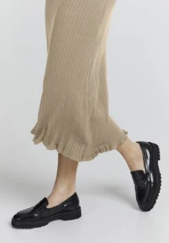 ICHI Ihruvera Sk2 - A-Lijn Rok - Mottled Beige -Mode Dames Winkel de93bb76d67f47a89316de9f7ebd745b