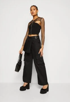 The Ragged Priest Outcast Pants - Broek - Black -Mode Dames Winkel e0b56ad27177421eb51e0217a4e59cab