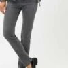 BRAX Slim Fit Jeans - Light Grey -Mode Dames Winkel e254e4960e304f2bb117225f0febac8a
