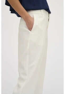 Yolamw Straight Slit - Chino - Snow White -Mode Dames Winkel e26d3d71809c42a6932c3f21f8f51a2e