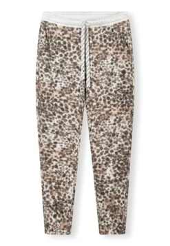 Bottoms Cropped Leopard - Trainingsbroek - Ecru -Mode Dames Winkel e291a66fcd134a69b16d2c35691194b3