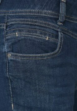 STREET ONE In 7/8 - Slim Fit Jeans - Blau -Mode Dames Winkel e3c13d5e84d34d28a461dd03165ada10