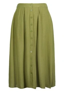 A-Lijn Rok - Light Olive -Mode Dames Winkel e401f27a851b4748989e87e6288f6034