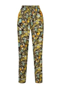 S.Oliver Broek - Grün Mehrfarbig -Mode Dames Winkel e453b12a3821422a99507ca77267d4dc