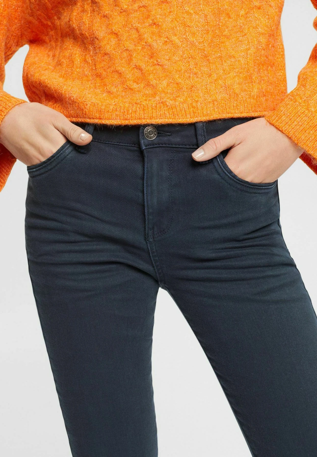 ESPRIT Slim Fit Jeans - Petrol Blue 6 ESPRIT Slim Fit Jeans - Petrol Blue - Afbeelding 4