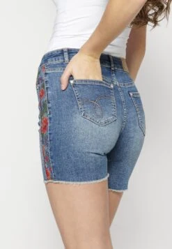 Koroshi Jeansshort - Azul OscDark Blue -Mode Dames Winkel e6f2cfa4c3b947d5b759de9e4709caee